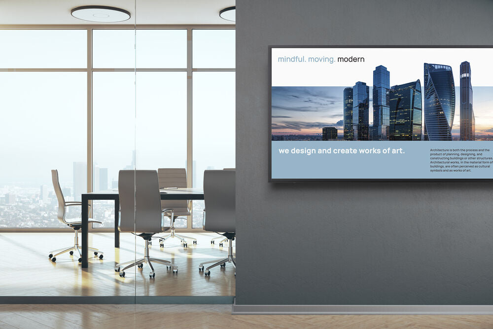 60005693 | Sharp PN-HB751 | LCD 75" Smart Large Format Signage Display | Neu