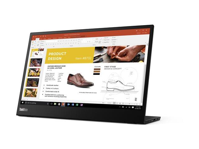 LENOVO - MONITOR - THINKVISION M14 PORTABLE - 1920 X 1080 FHD - 61DDUAT6EU - ZUSTAND: BULK