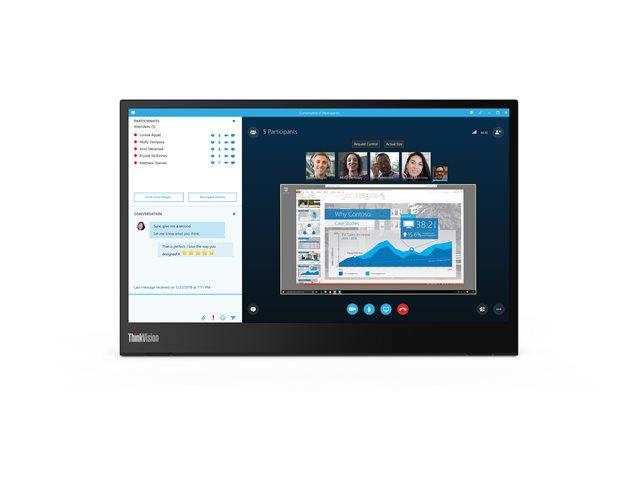LENOVO - MONITOR - THINKVISION M14 PORTABLE - 1920 X 1080 FHD - 61DDUAT6EU - ZUSTAND: BULK