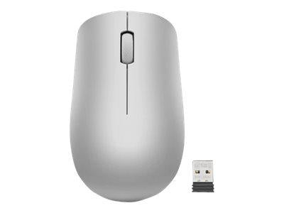 LENOVO - NOTE-OPT - LENOVO 530 WIRELESS MOUSE PLATINUM GREY - GY50Z18984 - ZUSTAND: BULK