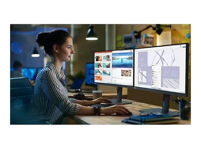 LENOVO - MONITOR - THINKVISION P24Q-30 - 24" 2K QHD MONITOR - HDMI - 63B4GAT6EU - ZUSTAND: BULK