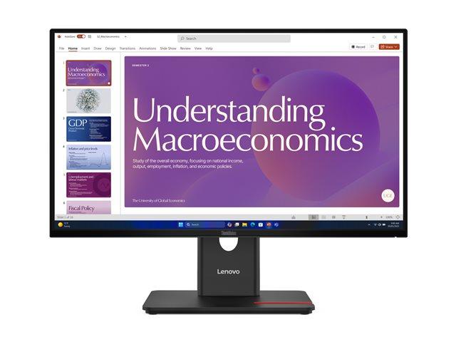 LENOVO - MONITOR - LENOVO THINKVISION T24D-40 FHD/SPEAKER24''MONITOR - 64B9GAT1EU - ZUSTAND: NEW