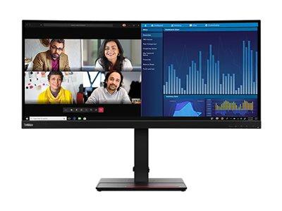 LENOVO - MONITOR - THINKVISION P34W-20 34" CURVED WQHD USB-C DOCK - 63F2RAT3EU - ZUSTAND: NEW