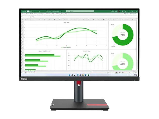 LENOVO - MONITOR - THINKVISION P24Q-30 - 24" 2K QHD MONITOR - HDMI - 63B4GAT6EU - ZUSTAND: BULK