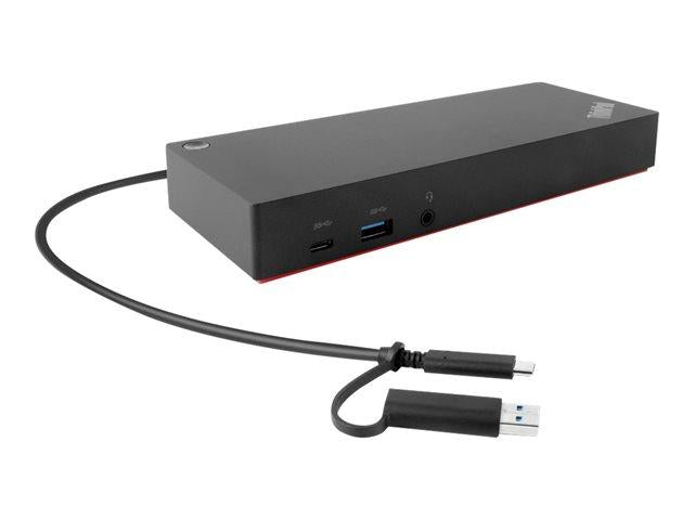 LENOVO - NOTE-OPT - THINKPAD HYBRID USB-C + USB-A DOCK, 135W - 40AF0135EU - ZUSTAND: NEW