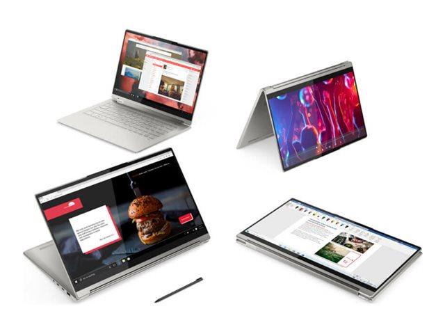 LENOVO - NOTEBOOK - YOGA 9 14ITL5 I5-1135G7/16GB/512M2/FHD/MT/F/C/W10 - 82BG007CGE - ZUSTAND: SILVER