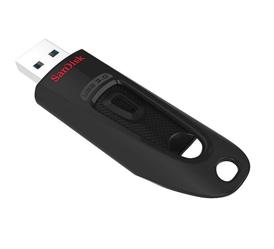 SanDisk Ultra USB 3.0 Flash- Laufwerk 64 GB, USB-Stick, Schwarz, Neu