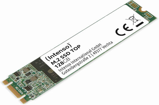 Intenso | Festplatte | M.2 SSD Top Sata III | 128 GB | Internes Solid-State-Laufwerk | Neu