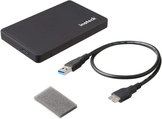 Custodia per disco rigido esterno Inateck USB 3.0 SATA SSD HDD da 2,5 pollici con cavo USB 3.0 