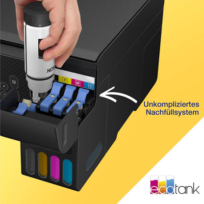 Epson Drucker  | EcoTank ET-2870 | A4-Multifunktions-Wi-Fi-Tintentankdrucker | NEU