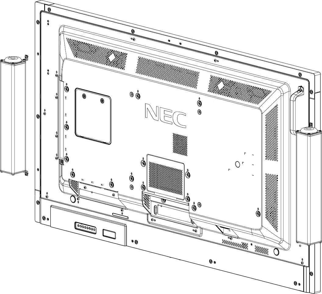 NEC SP-RM3 | SPEAKER SP-RM3 | Lautsprecher für Monitor | 40Watt | 100015517 | NEU | OVP