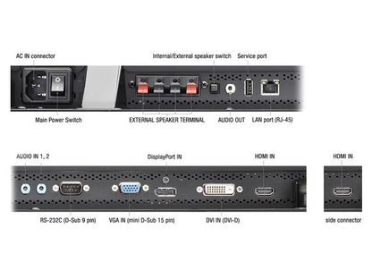 NEC Videowall | NEC MultiSync® E705 | LCD | 70" Display | Videowand | 60003928 | Neu