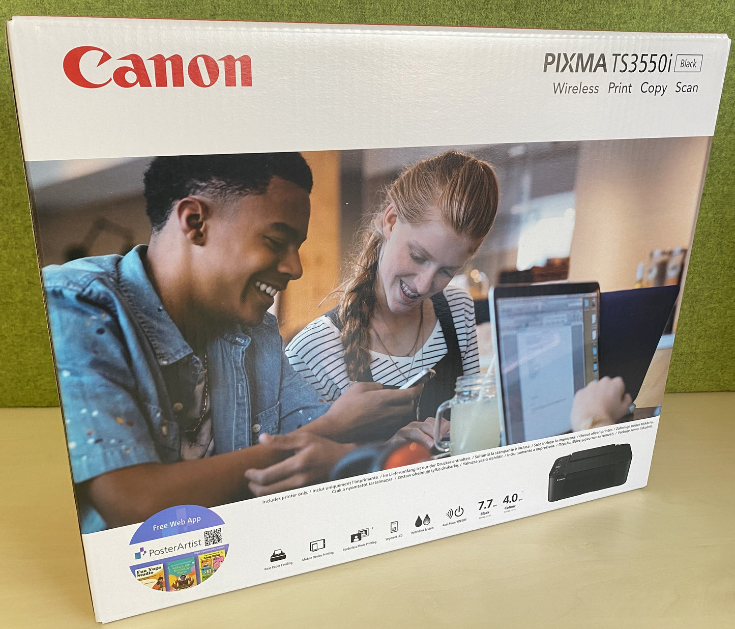 Stampante CANON PIXMA TS3550i stampante multifunzione a getto d'inchiostro WLAN | Confezione nuova e originale