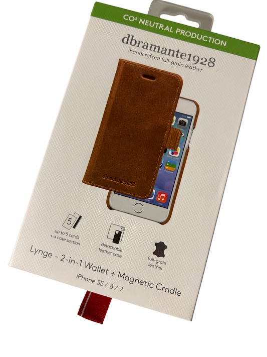 Handycover | Handyschale Handy Hülle für iPhone SE / 8 / 7 | Leder Schutz Case | NEU