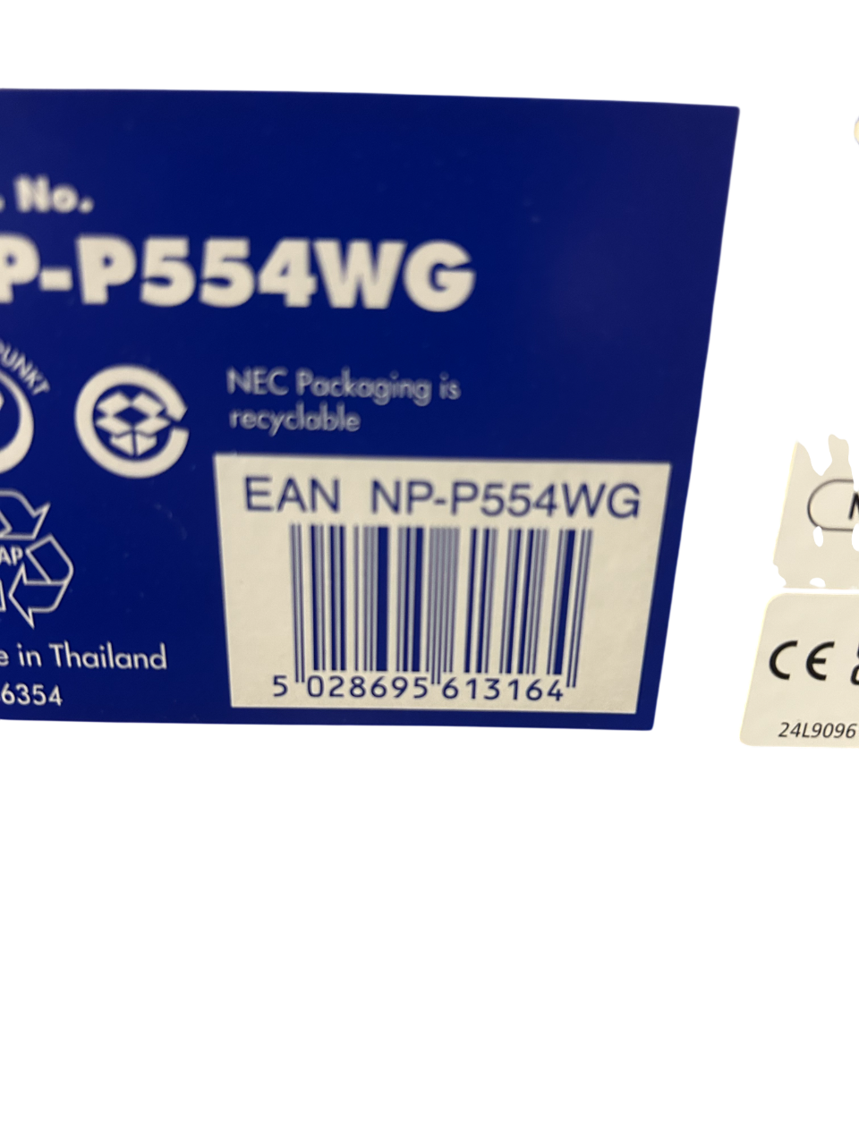 + NEC NP-P554WG | Beamer | Projektor | 60004330 | Installationsprojektor der Profiklasse | NEU