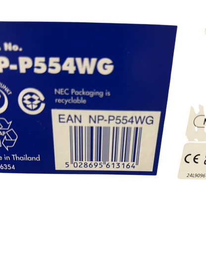 + NEC NP-P554WG | Beamer | Projektor | 60004330 | Installationsprojektor der Profiklasse | NEU