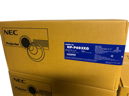+ NEC P603XG | Beamer | Projektor | 60004331 | Installationsprojektor der Profiklasse | NEU