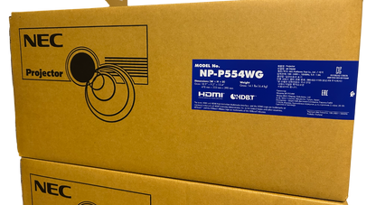 + NEC NP-P554WG | Beamer | Projektor | 60004330 | Installationsprojektor der Profiklasse | NEU