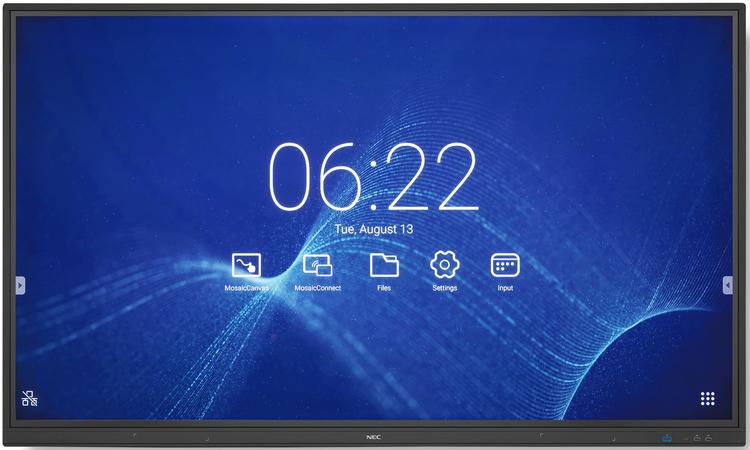 60004822 | NEC MultiSync CB651Q | LCD 65" Infrarot-Touch-Bildschirm | Neu
