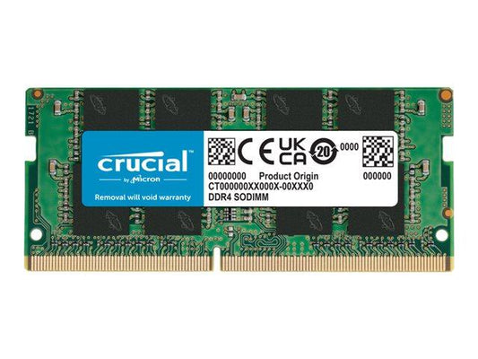 CRUCIAL - NOTE-OPT - CRUCIAL 8GB DDR4 3200MHZ SODIMM 260-PIN - CT8G4SFRA32A - ZUSTAND: NEW