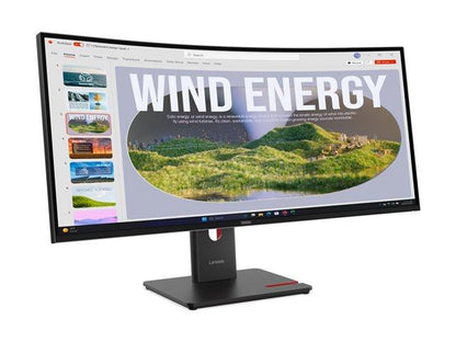LENOVO - MONITOR - LENOVO THINKVISION T34WD-40WQHD/WEBCAM34''MONITOR - 64AEZAT1EU - ZUSTAND: NEW