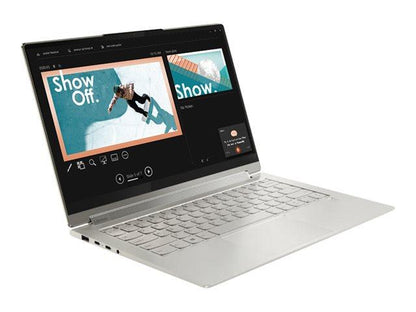 LENOVO - NOTEBOOK - YOGA 9 14ITL5 I5-1135G7/16GB/512M2/FHD/MT/F/C/W10 - 82BG007CGE - ZUSTAND: SILVER