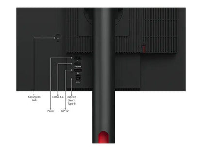 LENOVO - MONITOR - THINKCENTRE TIO24 G5 24" FHD, TOUCH, CAM, M, DP - 12NBGAT1EU - ZUSTAND: NEW