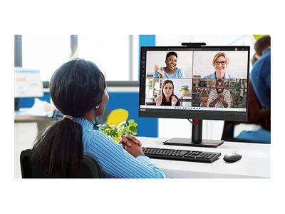 LENOVO - MONITOR - THINKCENTRE TIO24 G5 24" FHD/CAM/M/DP - 12NAGAT1EU - ZUSTAND: NEW