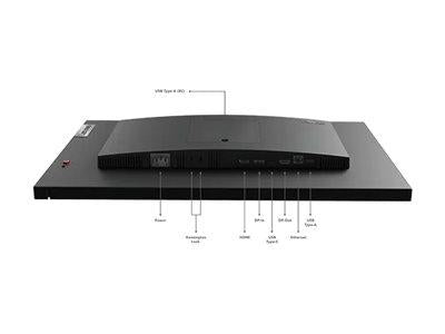 LENOVO - MONITOR - THINKVISION P24H-30 QHD 24'' MONITOR, USB-C DOCK - 63B3GAT6EU - ZUSTAND: NEW