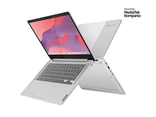 LENOVO - NOTEBOOK - SLIM 3 14M868 KOMPANIO 520/4GB/128GB/FHD/C/CHROME - 82XJ002KGE - ZUSTAND: SILVER