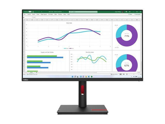 LENOVO - MONITOR - THINKVISION T32H-30 QHD/HDMI/ 32", USB-C DOCK - 63D3GAT1EU - ZUSTAND: BULK