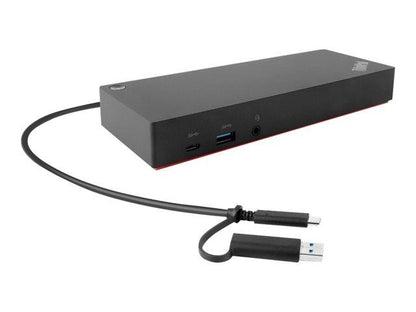 LENOVO - NOTE-OPT - THINKPAD HYBRID USB-C + USB-A DOCK, 135W - 40AF0135EU - ZUSTAND: NEW