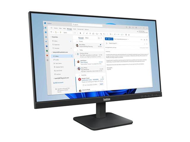 LENOVO - MONITOR - LENOVO THINKVISION S24-4E FHD/ 24''MONIOR - 64B5KAT1EU - ZUSTAND: NEW