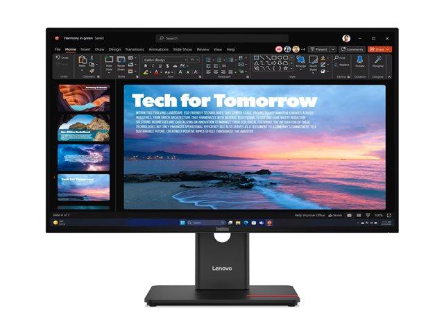 LENOVO - MONITOR - T27QD-40 QHD/IPS  27'' USB-C-DOCK, CAM MONITOR - 64AAZAT2EU - ZUSTAND: NEW