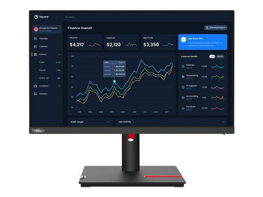 LENOVO - MONITOR - THINKVISION T22I-30 FHD/VGA/DP- 22''MONITOR - 63B0MAT6EU - ZUSTAND: DEMO