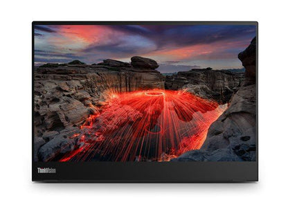 LENOVO - MONITOR - THINKVISION M14T GEN2 14" 2.2K MONITOR - USB-C - 63FDUAT6WL - ZUSTAND: BULK