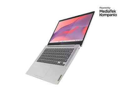 LENOVO - NOTEBOOK - SLIM 3 14M868 KOMPANIO 520/4GB/128GB/FHD/C/CHROME - 82XJ002KGE - ZUSTAND: SILVER